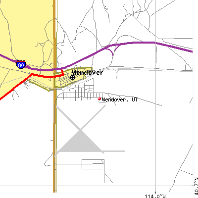 Wendover map
