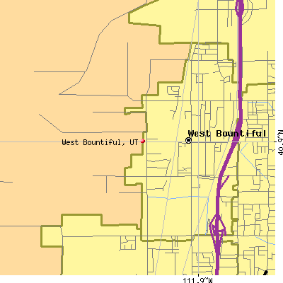 West Bountiful map