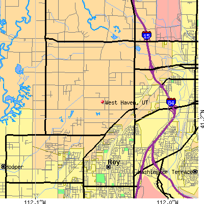 West Haven map