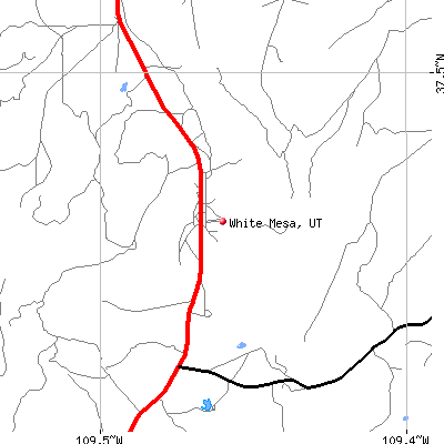 White Mesa map