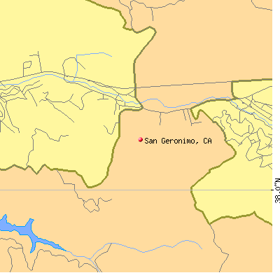 San Geronimo map