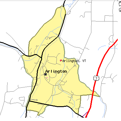 Arlington map