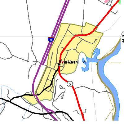 Bradford map