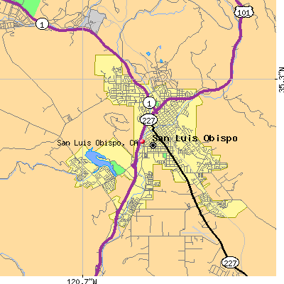 San Luis Obispo map