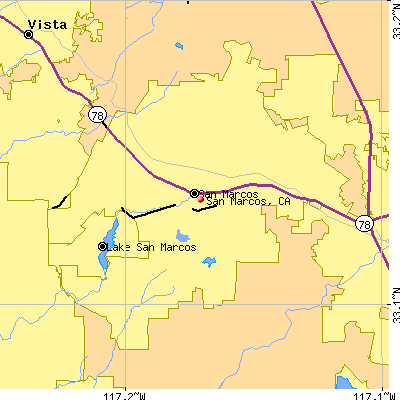 San Marcos map