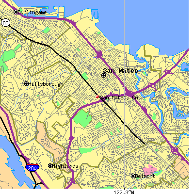 San Mateo map