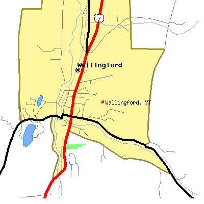 Wallingford map