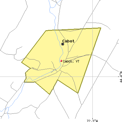 Cabot map
