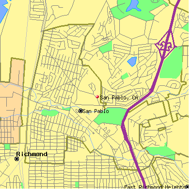 San Pablo map