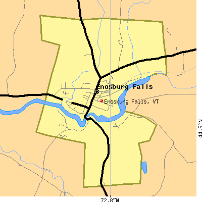 Enosburg Falls map