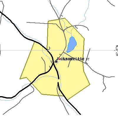 Jacksonville map