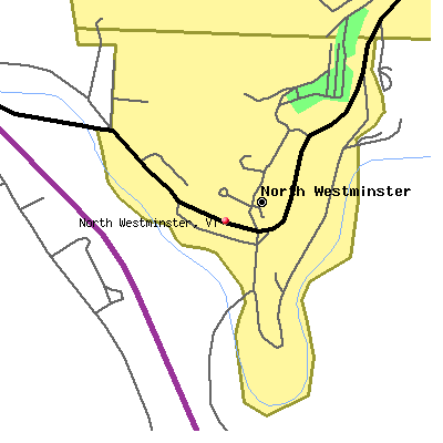 North Westminster map