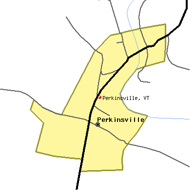 Perkinsville map