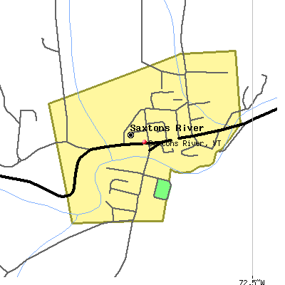 Saxtons River map