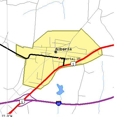 Alberta map