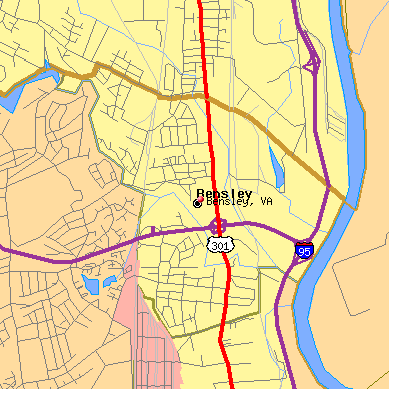 Bensley map