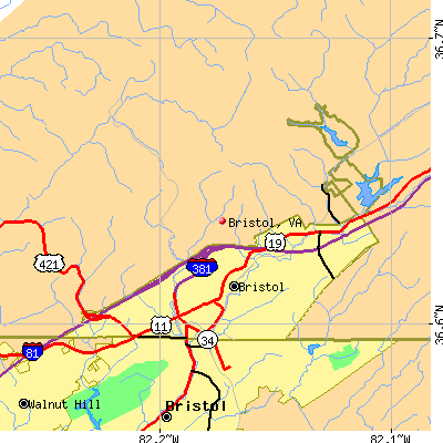 Bristol map