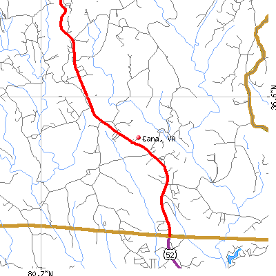 Cana map