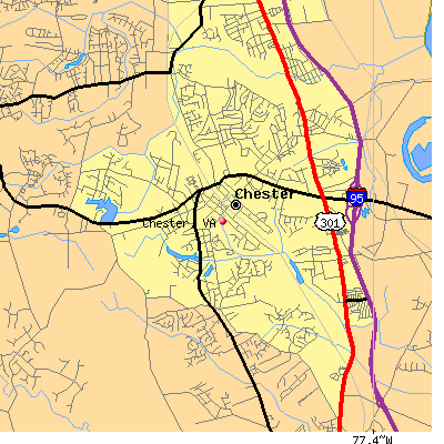 Chester map