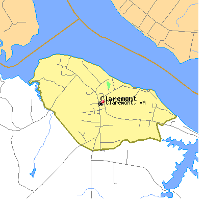 Claremont map