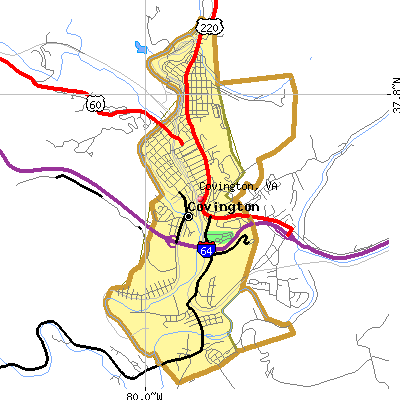 Covington map