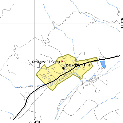 Craigsville map