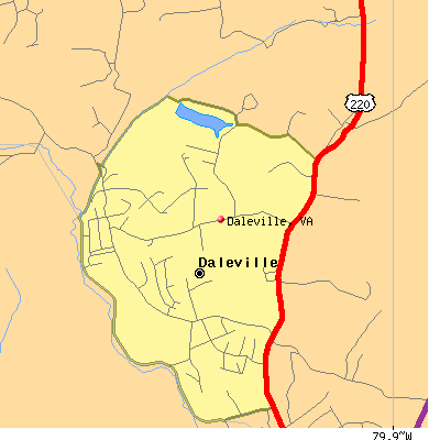 Daleville map