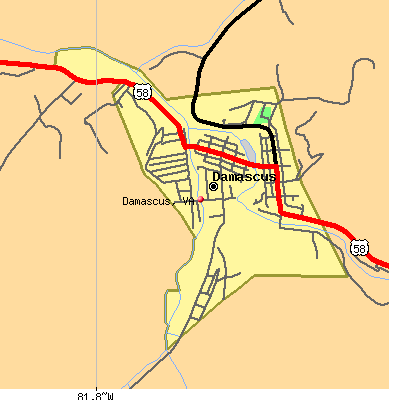 Damascus map