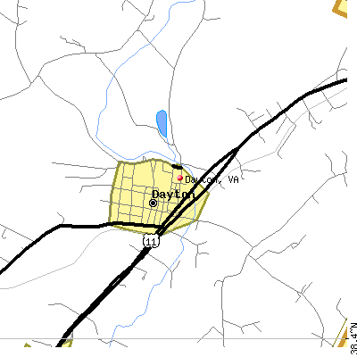 Dayton map