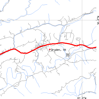 Dryden map