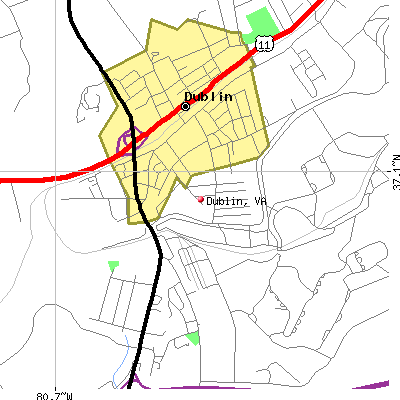 Dublin map