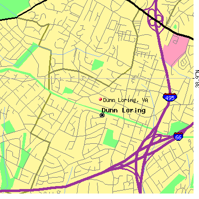 Dunn Loring map