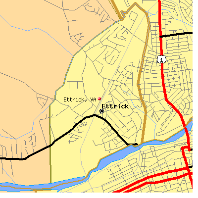 Ettrick map