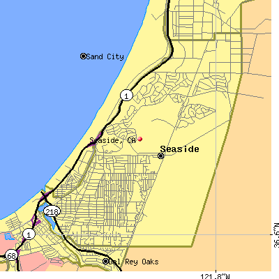 Seaside map