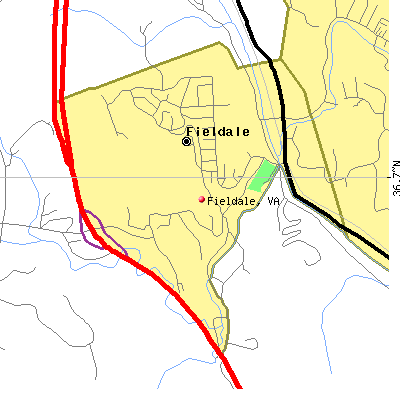 Fieldale map