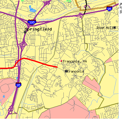 Franconia map