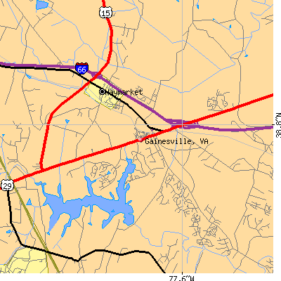 Gainesville map