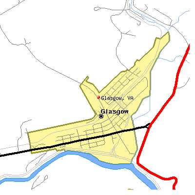 Glasgow map