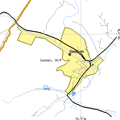Goshen map
