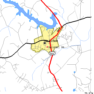 Halifax map