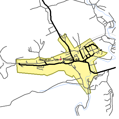 Honaker map