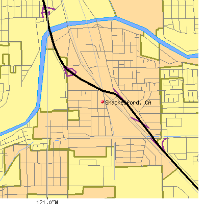 Shackelford map