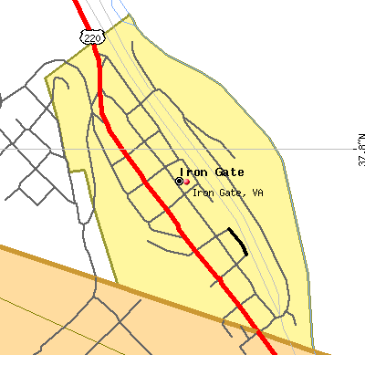 Iron Gate map