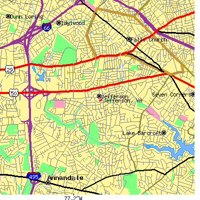 Jefferson map