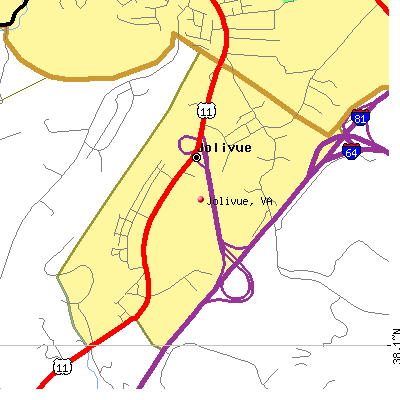 Jolivue map