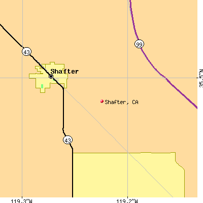 Shafter map