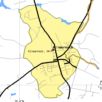 Kilmarnock map
