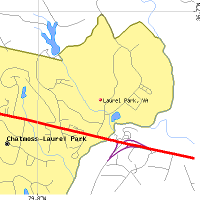 Laurel Park map