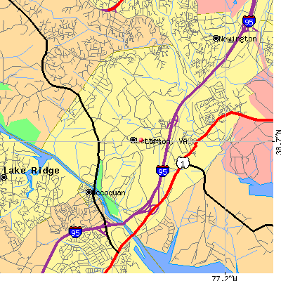 Lorton map