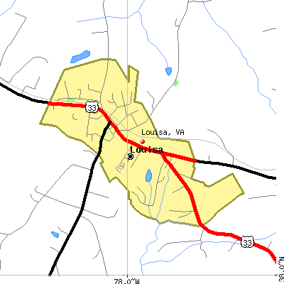 Louisa map